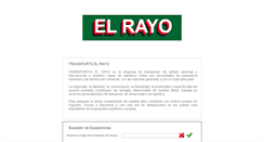 Desktop Screenshot of elrayo.info