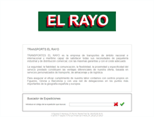 Tablet Screenshot of elrayo.info